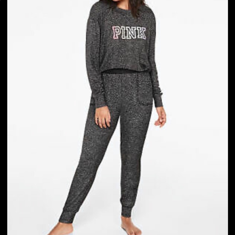 NWT VS PINK Cozy Sleep SET LARGE
